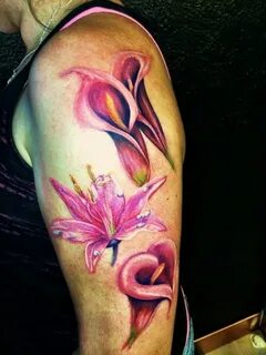 71 Beautiful Lily Flower Tattoos On Arm