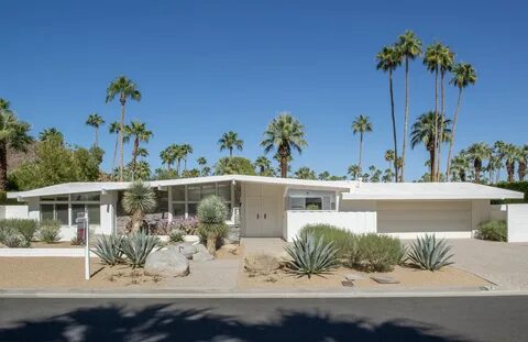 One of Palm Springs' classic Alexander Construction homes ha