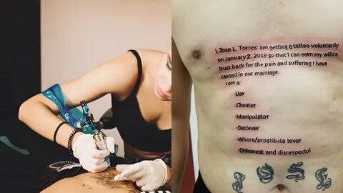 Tattoo confession