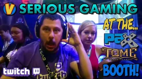 Alan & Victoria at the PAX Tome Booth - YouTube