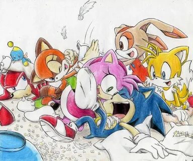 Pillow Fight! AND tickling XD Tickle fight, Sonic fan art, S