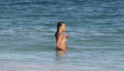 MICHELLE RODRIGUEZ in Bikini at a Beach in Tulum 12/25/2021 