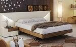 Кровать elena 160x200 см песочный/орех от Esf - купить в Мос