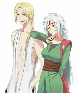 Gender bender- Tsunade & Jiraiya. Is it just me or does male