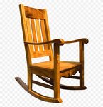 Rocking Chair, Furniture, Rocking Chair HD PNG Download - St