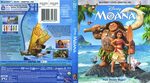 Moana 2017 Labels 2 Blu-Ray Covers Cover Century Over 1.000.