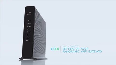 How to install your Cox Internet Panoramic Wifi Gateway (PW3