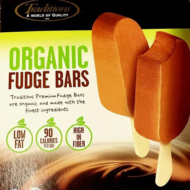 Rundown of the top 4 things keeping me sane this week: 1. Organic fudge bar...