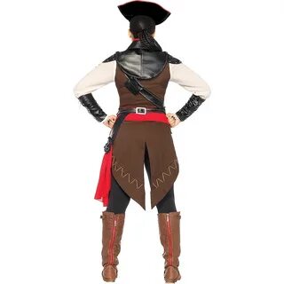 Adult Aveline Pirate Costume - Assassin's Creed III Party Ci