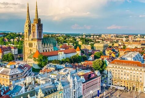 Zagreb / Zagreb Croatia Europe : Zagreb is the cultural cent