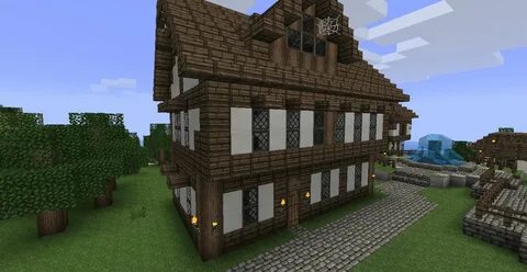 Medieval Village 1 12 2 карты для майнкрафт Minecraft Inside