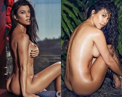 Kourtney Kardashian Nude Photo Shoot Outtakes