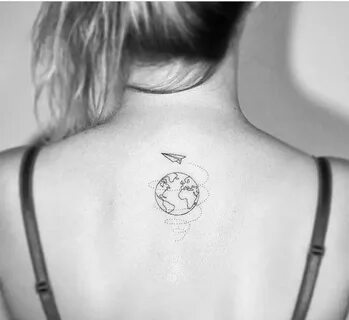 Pin by Sana Hakim on Tattos Earth tattoo, Globe tattoos, Tat