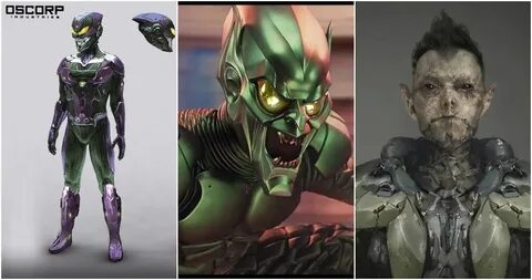 green goblin concept from the first spider man movie