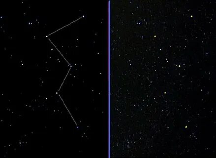 Узнаем как выглядит созвездие Кассиопея на небе? Созвездие К