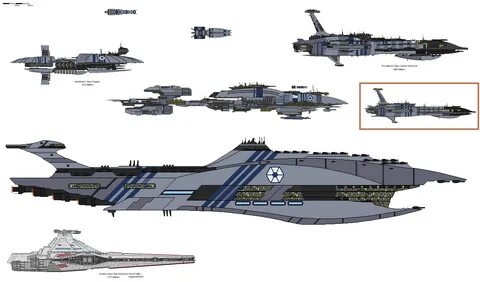 Separatist Alliance Capital Ships (Clone Wars AU) by arvista