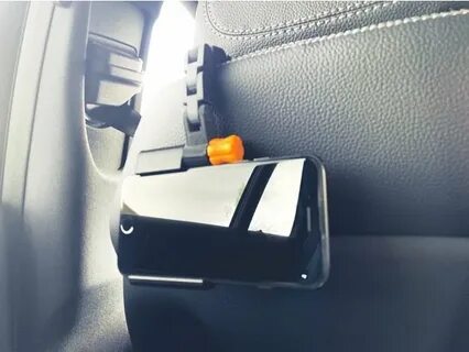 Customizable Car Seat Phone Holder - DownloadFree3D.com