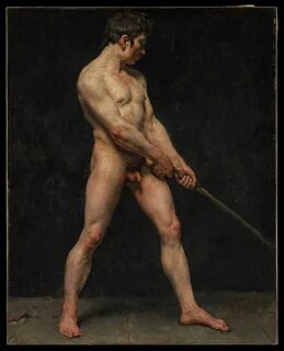 French Painter Study of a Nude Man The Metropolitan Museum o