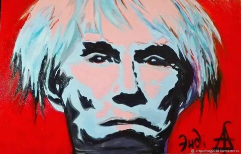 Картина "Andy Warhol" - купить на Ярмарке Мастеров - F7KMZRU