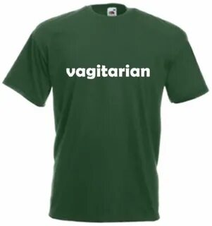 T-shirts pour homme Vagitarian Drôle T-Shirt Té de Comédie U