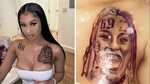 Nicki Minaj New Tattoo