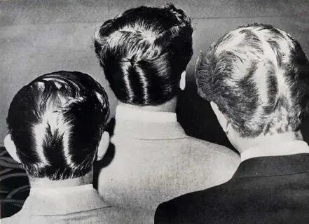 Ducktail haircuts Ducktail, Ducktail haircut, 1950s hairstyl