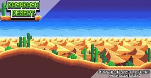 Kasakasa Desert - Pixel Art Tileset by unTied Games