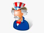 Uncle Sam Icon , Free Transparent Clipart - ClipartKey