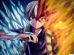 My Hero Academia - Shoto Todoroki (Fire & Ice) HD wallpaper 