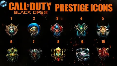#BlackOps3 - 10 Prestige Emblems OFFICIAL - YouTube
