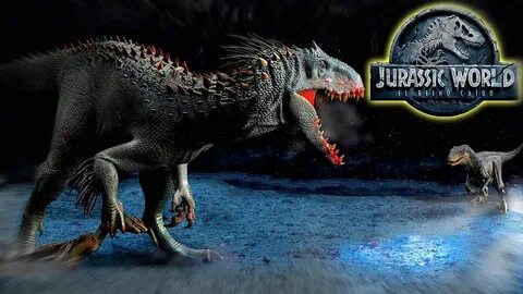 Blue vs el Indoraptor - Amigos o Enemigos? - Jurassic World 