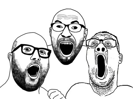 New & Improved Soyboy Trio Soy Boy Face / Soyjak Know Your M