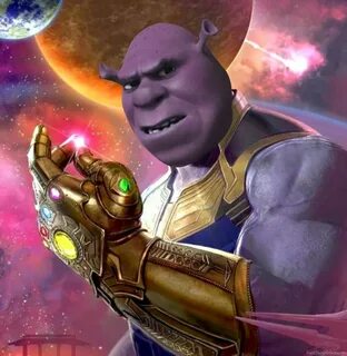 Thanos Shrek snap Face Swap Online