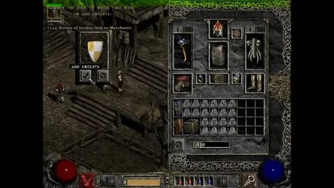 Diablo 2 LoD - Making a Spirit runeword shield. - YouTube