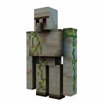 Drawn minecraft minecraft iron golem - Pencil and in color d