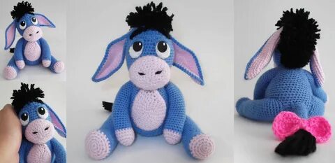 Crochet Baby Eeyore Crochet crafts, Crochet, Crochet toys