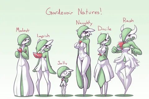 Gardevoir Natures! by LimeBreaker -- Fur Affinity dot net