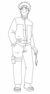 How to draw Naruto - Full Body - Improveyourdrawings.com in 