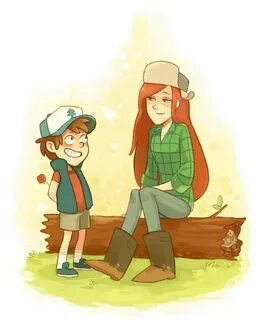 Wendy X Dipper cover art Dipper and wendy, Gravity falls fan
