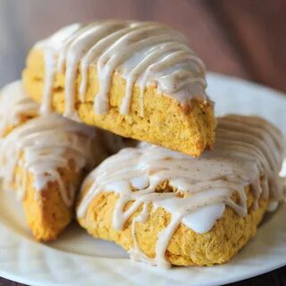 Brown Eyed Baker - Copycat Starbucks Pumpkin Scones