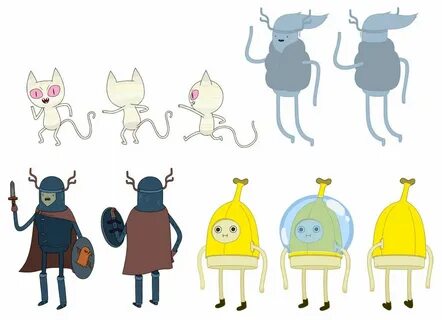 Adventure Time concept art - character designs - CONCEPT ART