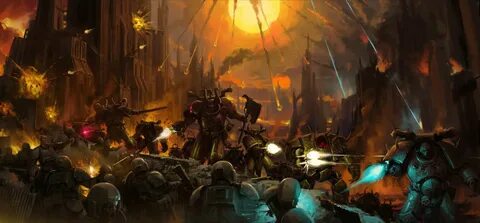 Warhammer 40K FanArt_Chaos Assault, Miguel Iglesias on ArtSt
