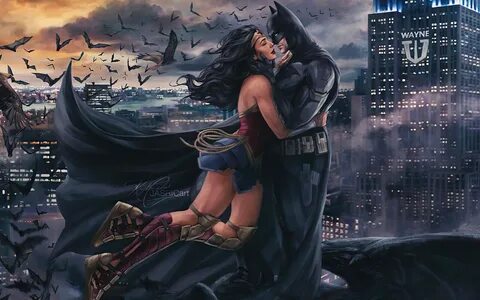 3840x2400 Batman And Wonder Woman Romantic Moment 4k 4k HD 4