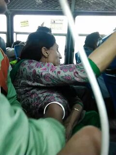 Slideshow desi sleeping girl boobs pressed in public bus 