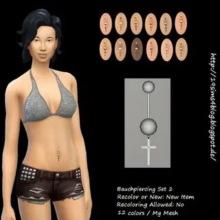Belly Piercing Set 2 at 19 Sims 4 Blog " Sims 4 Updates