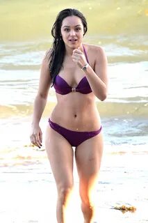 Hayley Orrantia - In a bikini at the beach in Los Angeles -1
