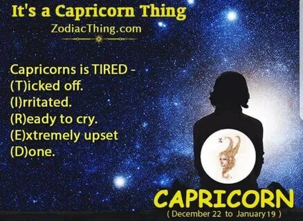 Such is life... Zodiac signs capricorn, Zodiac signs funny, 