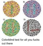 B See E D B a C Colorblind Test for All You Fucks Out There 