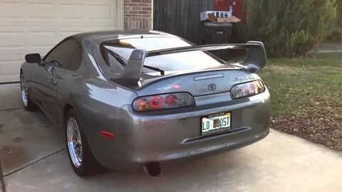 1200whp Real Street Performance Supra Start up - YouTube