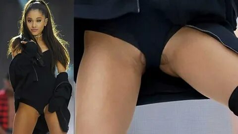 Ariana grande vagina Ariana Grande lifts up her skirt during